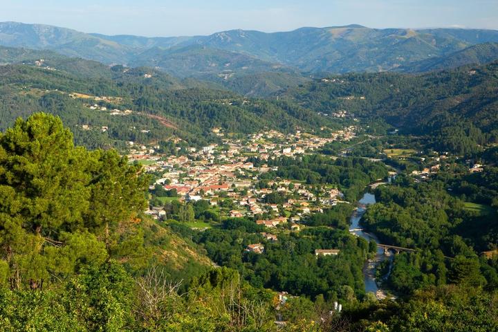 Lalevade - Vue depuis le Col de Farges ©S.BUGNON Lalevade - Vue depuis le Col de Farges ©S.BUGNON