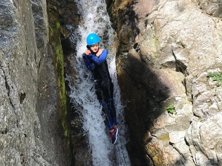 Toboggans sensation Canyoning découverte