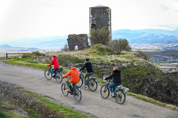Mirabel Balade en vélo en Ardèche