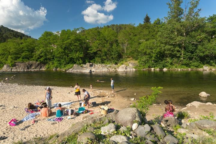Lalevade-d'Ardèche - La Plage Lalevade-d'Ardèche - La Plage