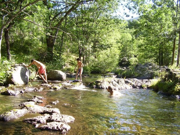 baignade au moulin de Charrier