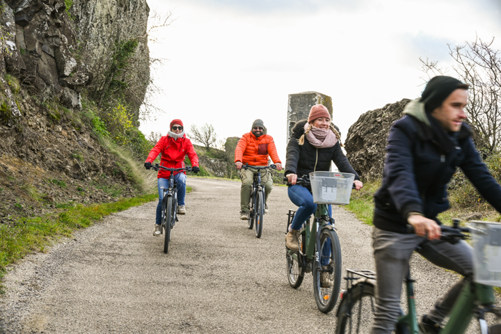 Mirabel Boucle vélo en Ardèche