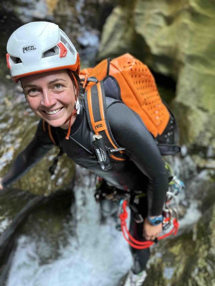 Descente du canyon du Roujanel