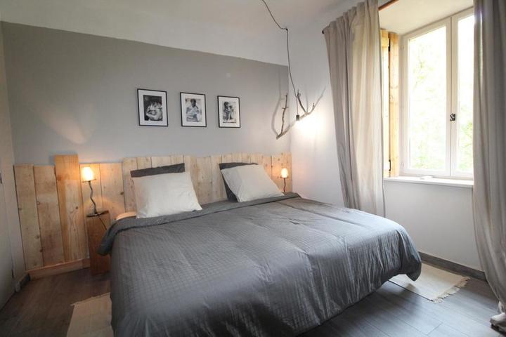 Chambre avec lit en 180 (modulable en 2 lits simples)